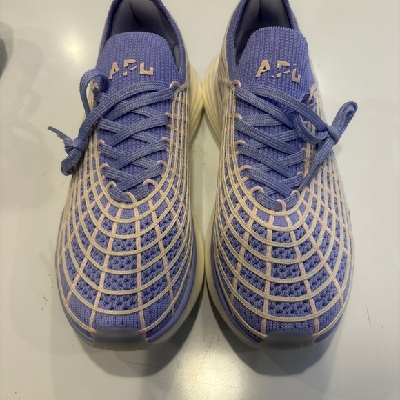 APL Womens Lavender and Cream Sneakers - Picture 2 of 7